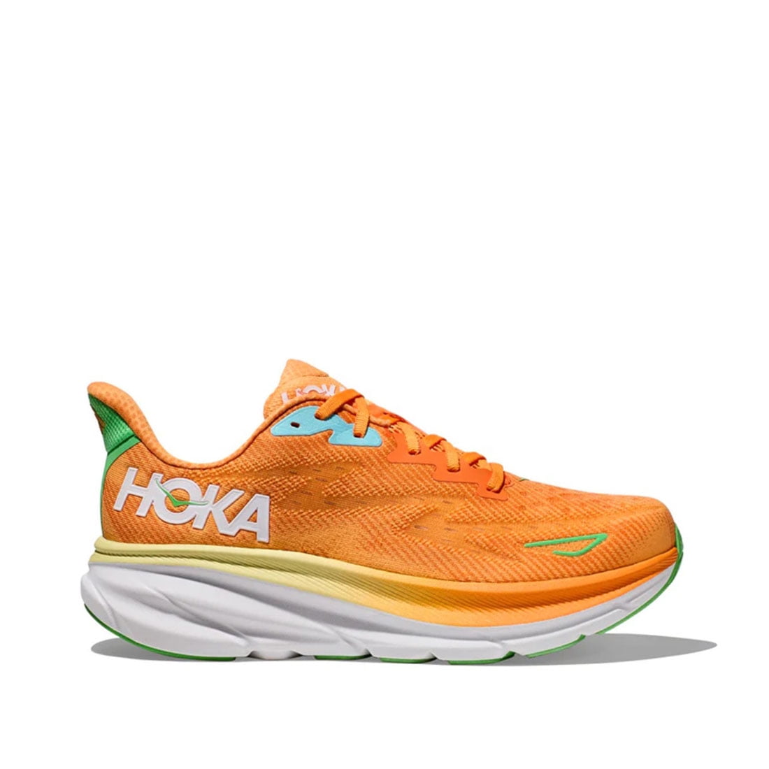 HOKA Bondi 8 Mens Shoes Size 9, Color: Sharkskin/Harbor Mist