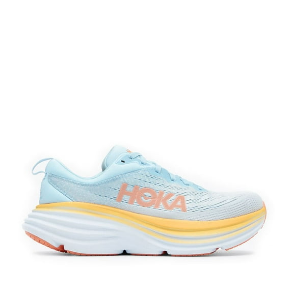 HOKA ONE ONE Bondi 8 Womens Shoes Size 7, Color: Summer Song/Country Air