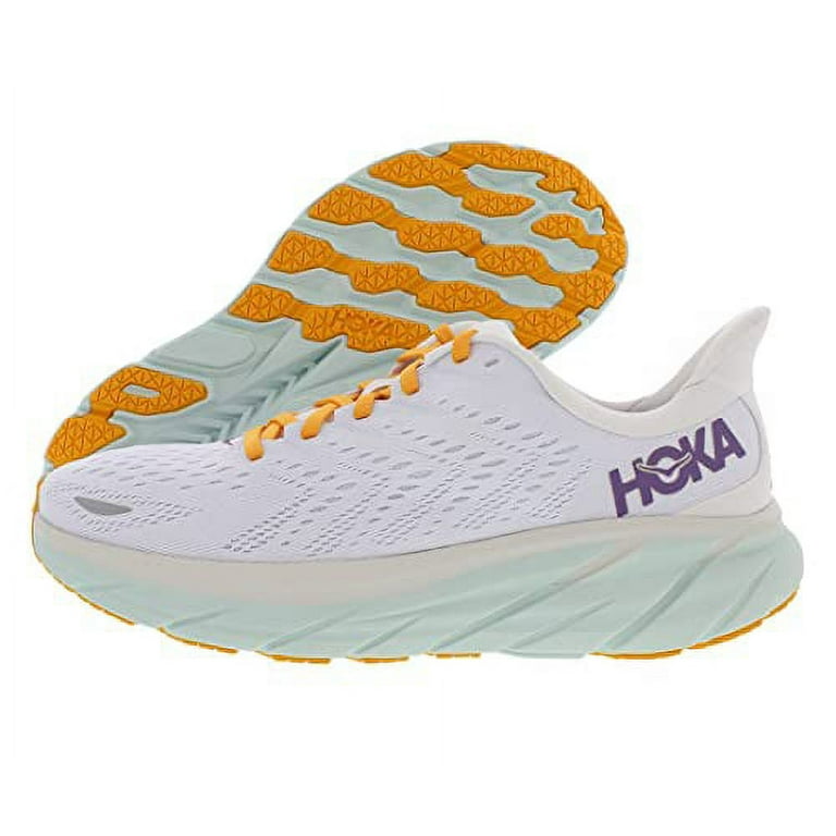 HOKA ONE ONE Clifton 8 Womens Shoes Size 11 Color Blanc De Blanc White