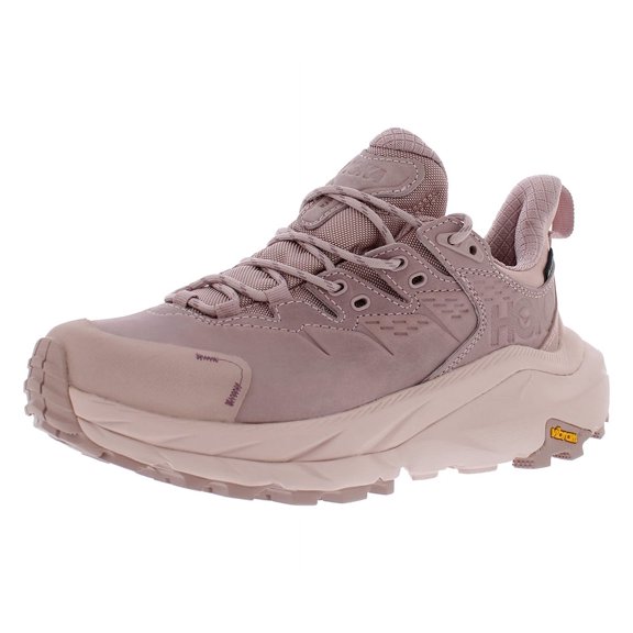 HOKA Kaha 2 Low Gtx Unisex Shoes Size 13, Color: Pale Mauve/Peach Whip