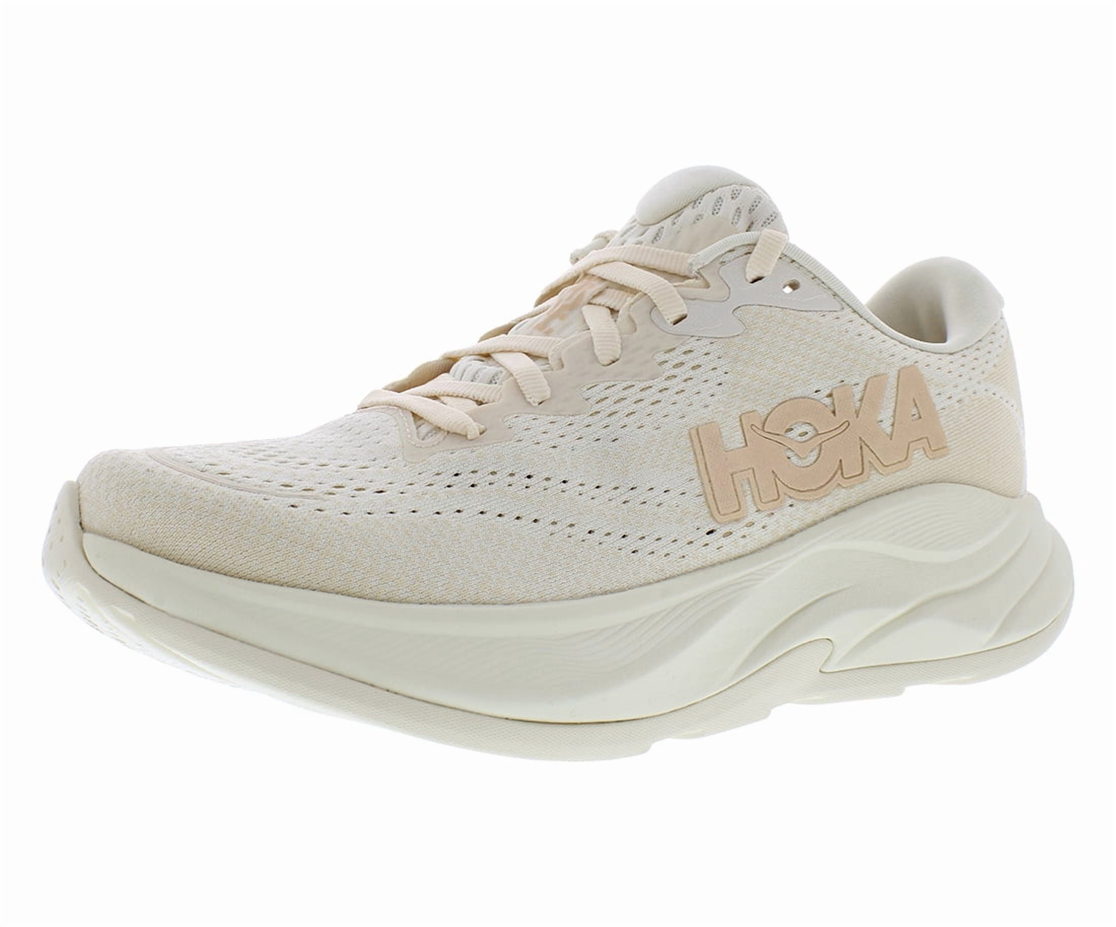 Hoka Rincon Hoka Rincon 4 Running Sneaker in Vanilla/Birch | Women - 8 - Walmart.com