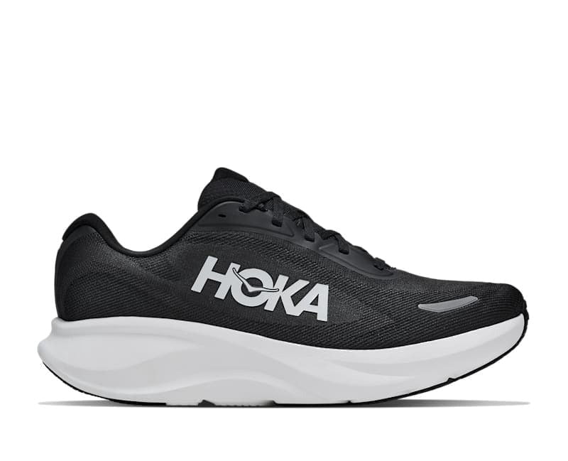 Hoka Rincon HOKA Rincon 5 Running Shoes in Black/White | Men - 9 - Walmart.com
