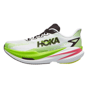 HOKA WOMENS Mach X 3 Womens "White / Neon Lime" 1168721 WNL 1168721 WNL from Stadium Goods