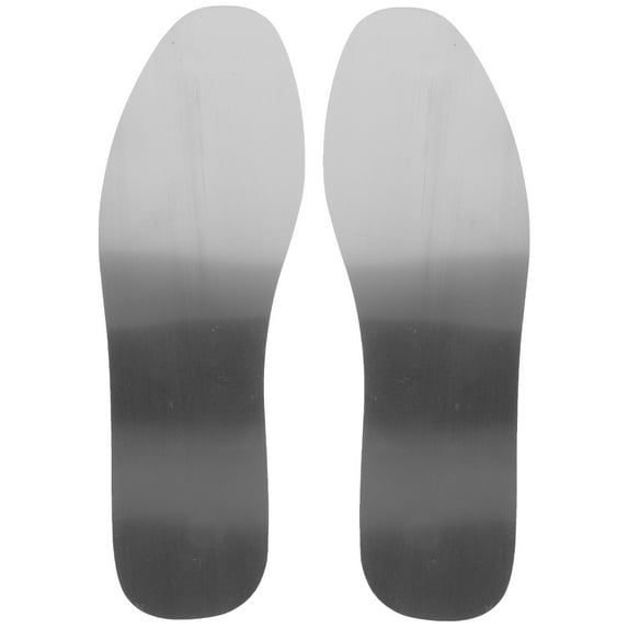 CRAFTHROU Stainless Steel Insoles Women Manufacturing 1 Pair 10.2x3.3x0.04in