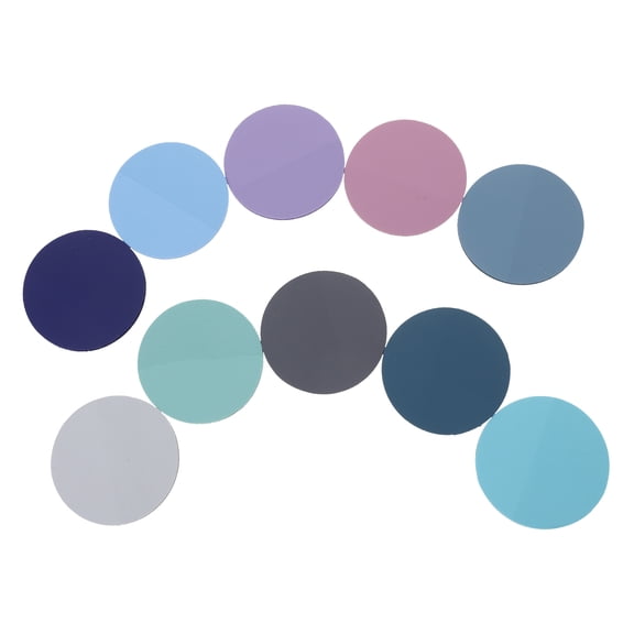 HOKARUA 1 Set Multi-function Note Pads Adorable Memo Pads Portable Round Note Stickers