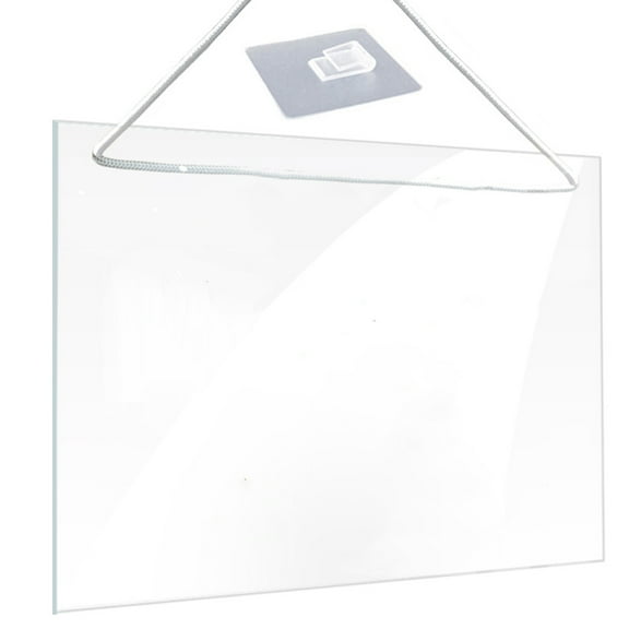 HOKARUA 1 Set of Acrylic Memo Board Hanging Writing Board Office Memo Board Clear Dry Erase Board