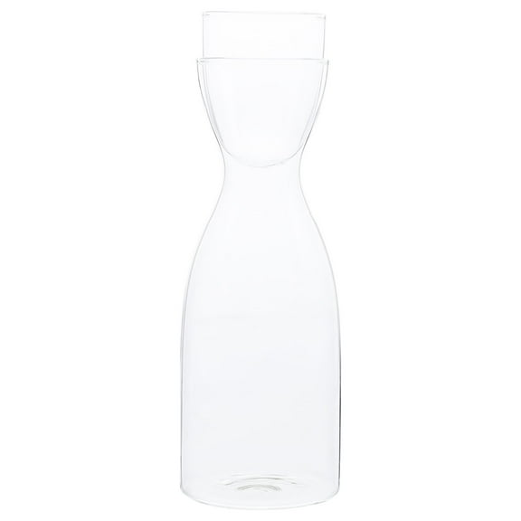 HOKARUA 1 Set of Bedside Water Carafe Large-capacity Cold Water Bottle With Cup Nightstand Water Carafe