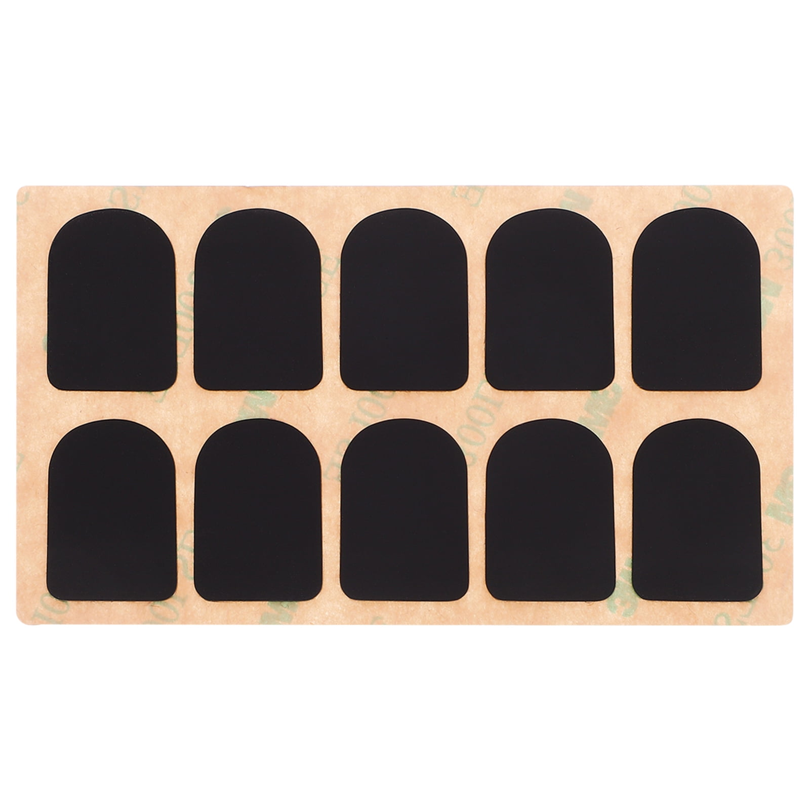 HOKARUA 10pcs Alto Sax Mouthpiece Pad 0.8mm Saxophone Mouthpiece Patch