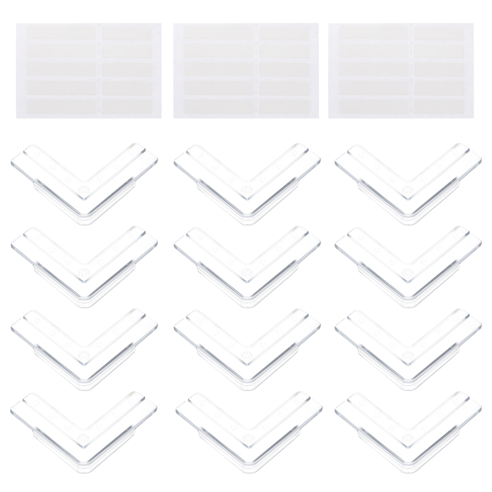 HOKARUA 12pcs Edges Protectors Cuttable Sharpcorner Protectors Safe