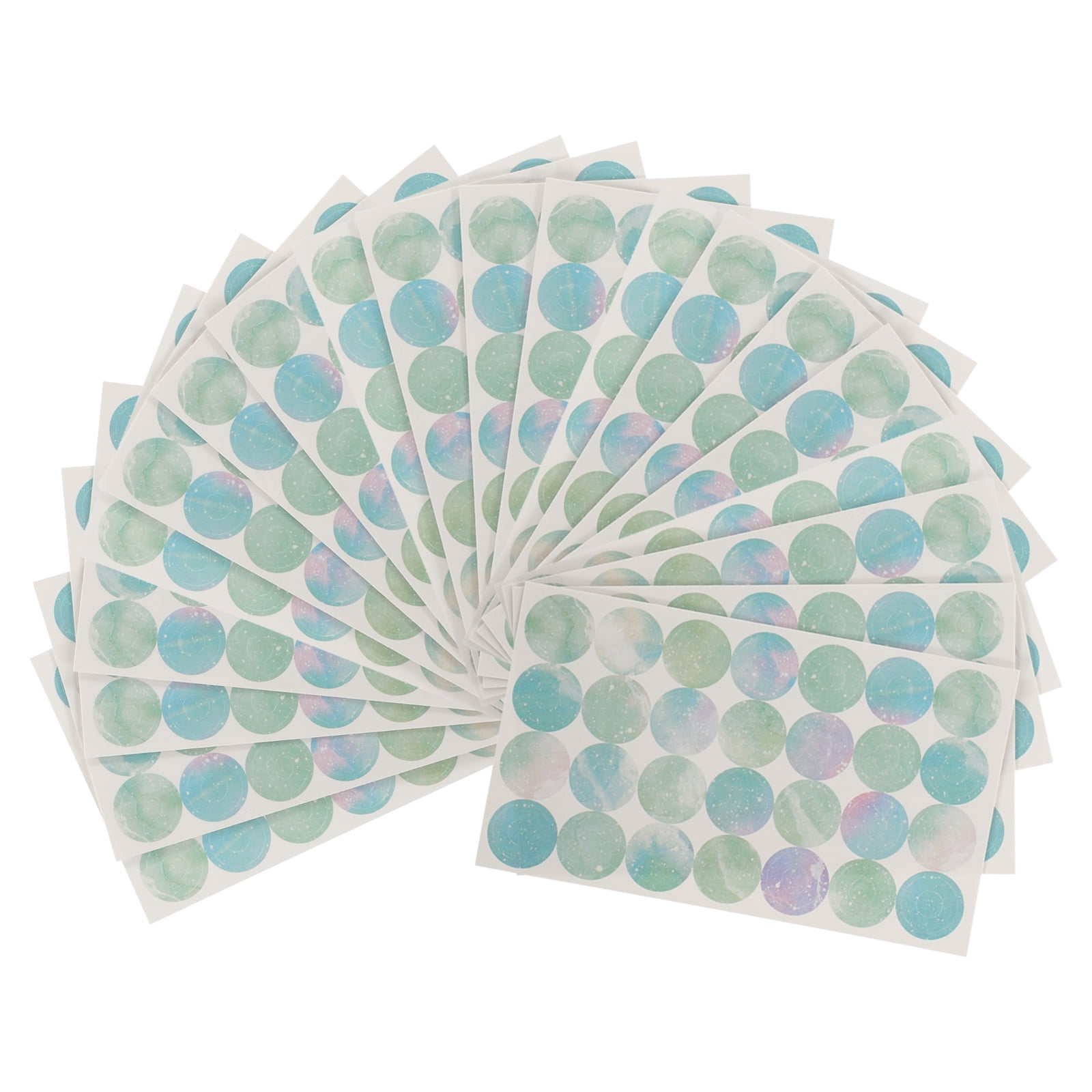 HOKARUA 20 Sheets Hole Reinforcement Stickers Binder Paper Hole Ring Reinforcement Labels Office