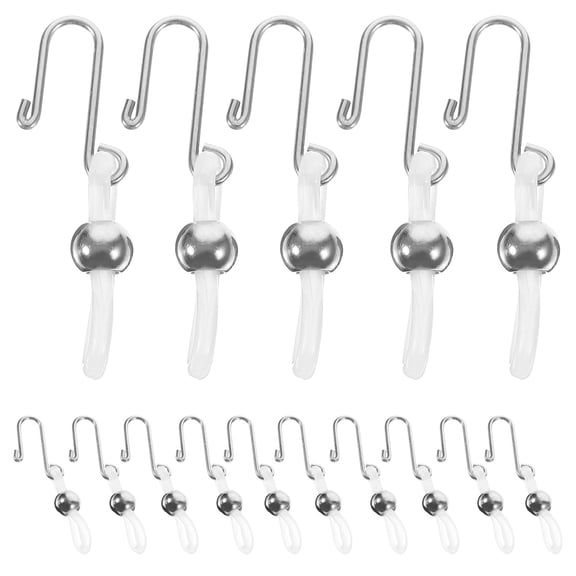 HOKARUA 20Pcs Zipper Fastener Zipper Locking Clip Zipper Retainer Convenient Zipper Holder Upper for Jeans
