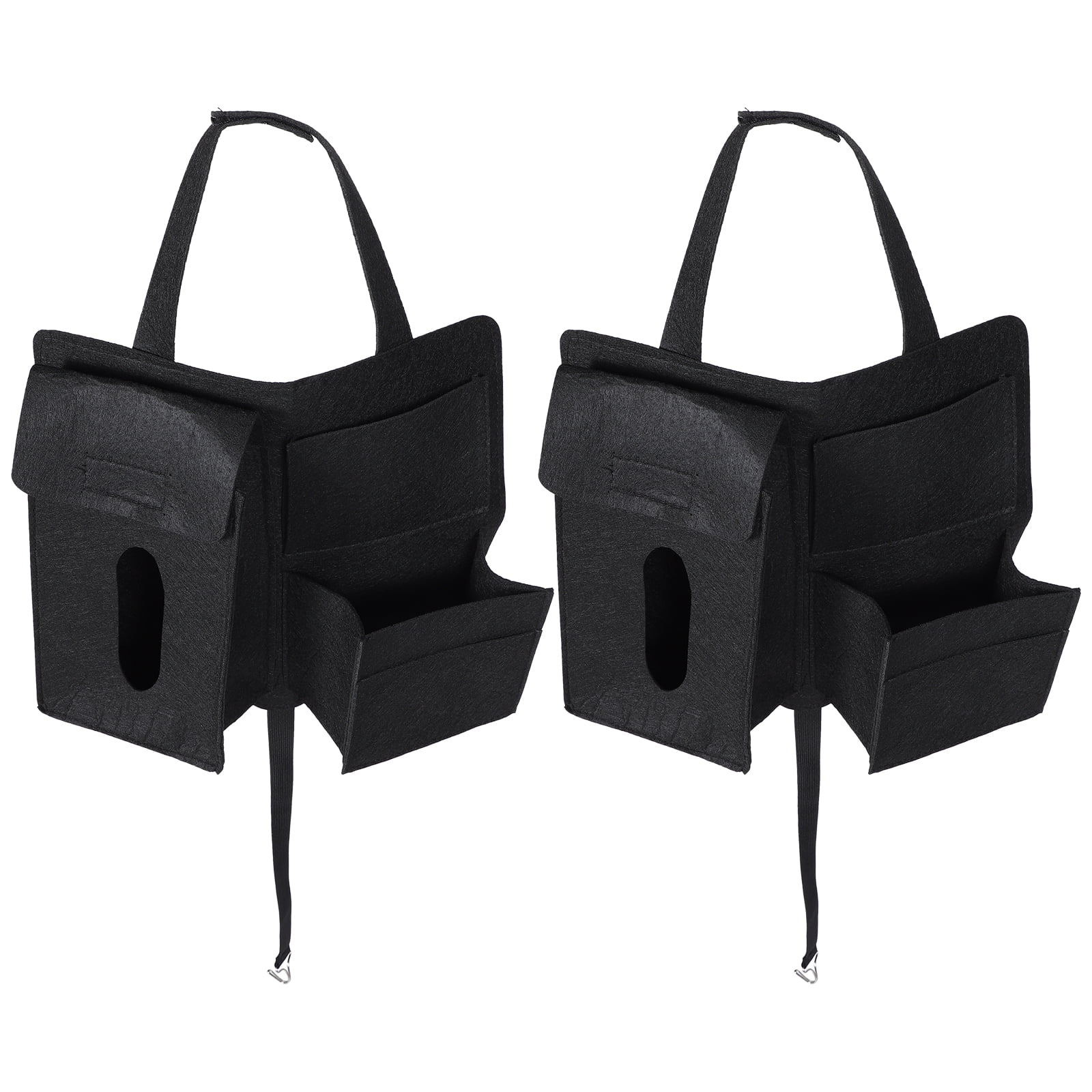 XZJMY 2 Pcs Wall-Hanging Storage Bags,Desktop Canvas