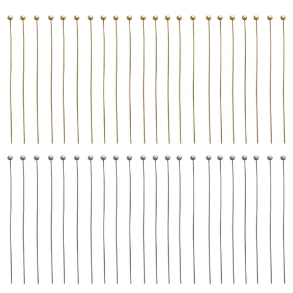 HOKARUA 400pcs Jewelry Head Pins Ball Headpins for Earring Necklace Bracelet Dangle Charm Jewelry Making