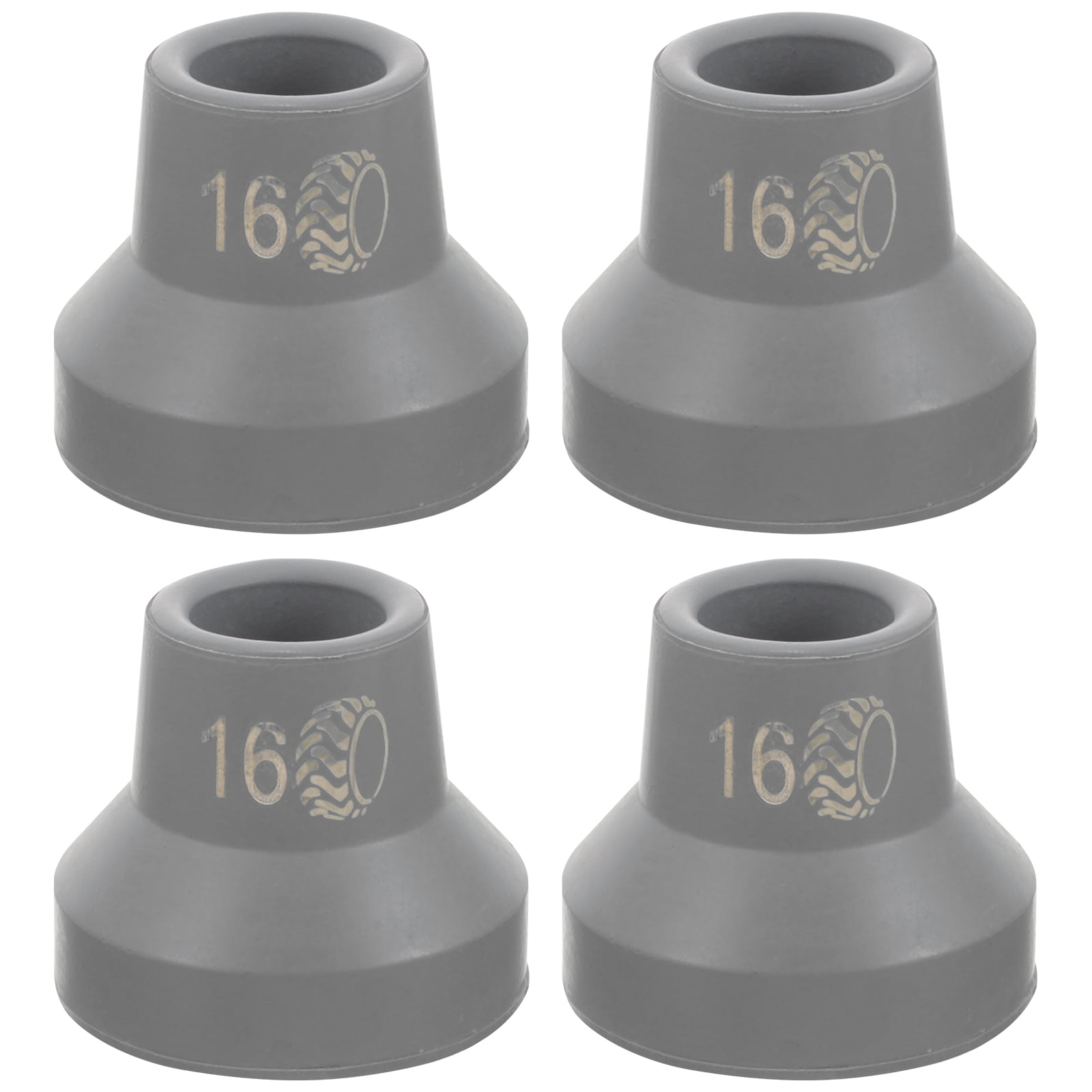 HOKARUA 4pcs Crutch Replacement Tips Walking Cane Tips Crutch ...