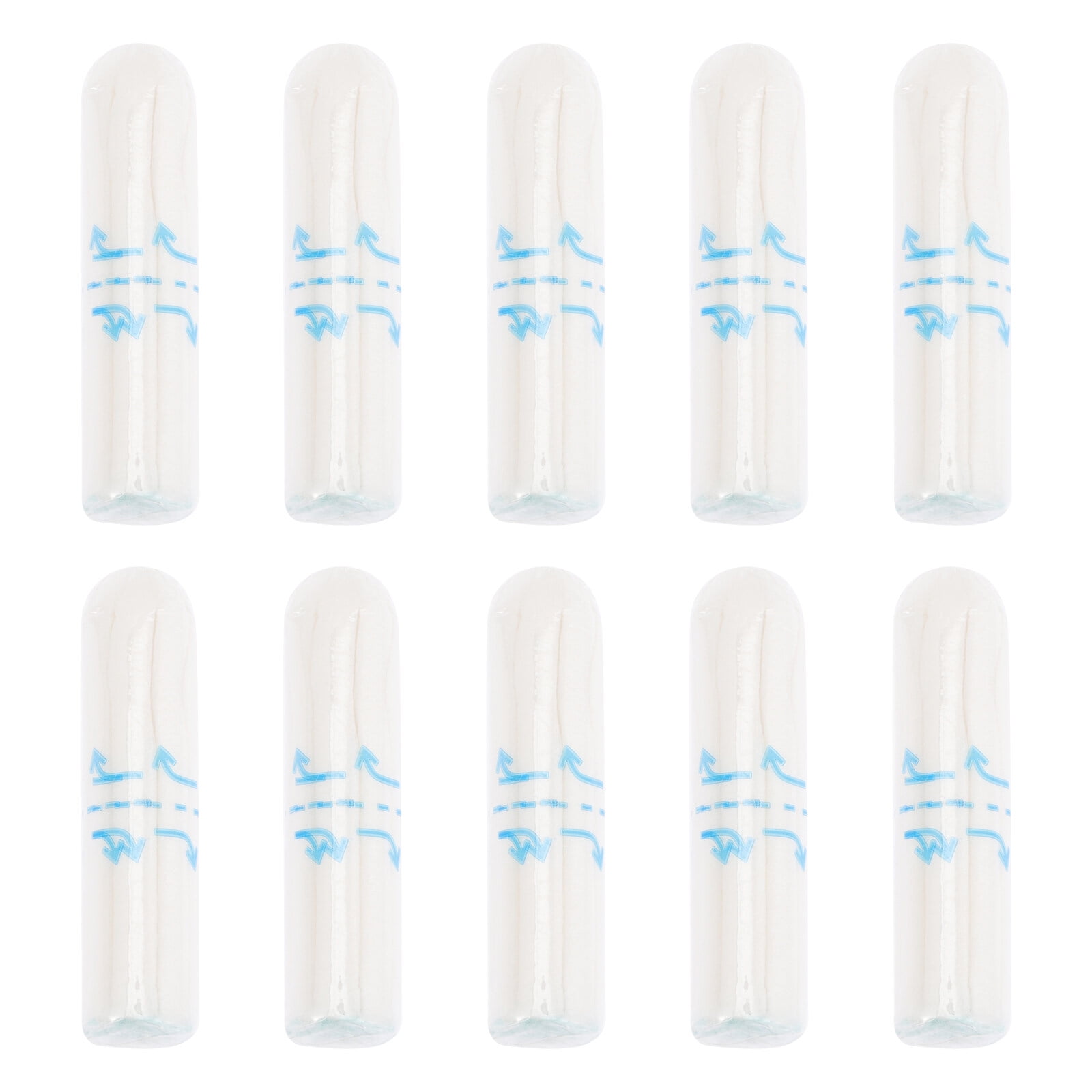 HOKARUA 50pcs Sanitary Tampon Finger Pushin Tampon Tampon