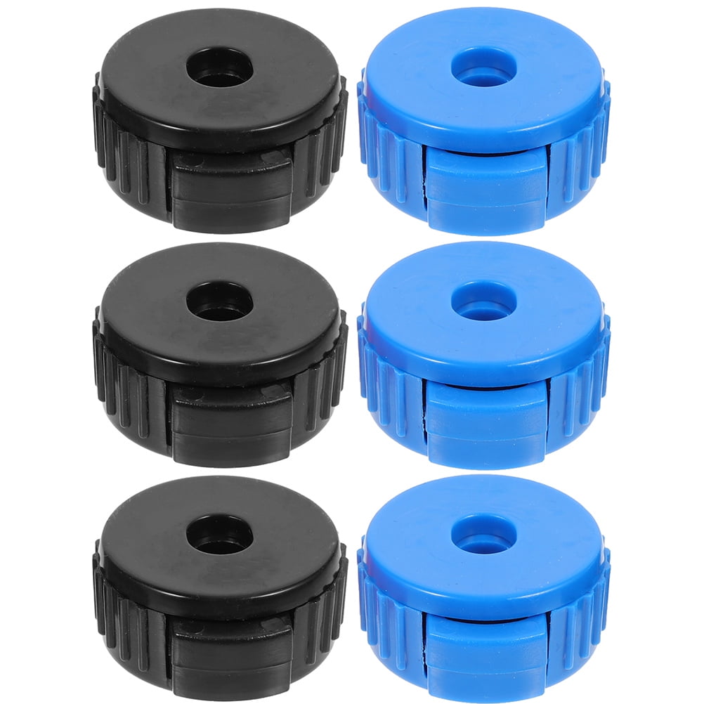 HOKARUA 6pcs Cymbal Quick Release Cap Nut Drum Nut Fixing Buckle Cymbal