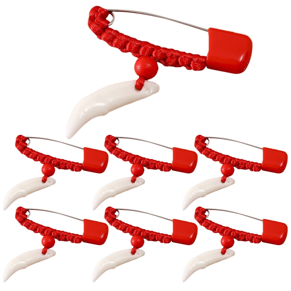 HOKARUA 8pcs Baby Safety Pin Multifunctional Safety Brooches