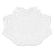 HOKARUA Ceramic Jewelry Tray Ring Dish Mandala Flower Shape Trinket Plate Jewelry Organizer Dish