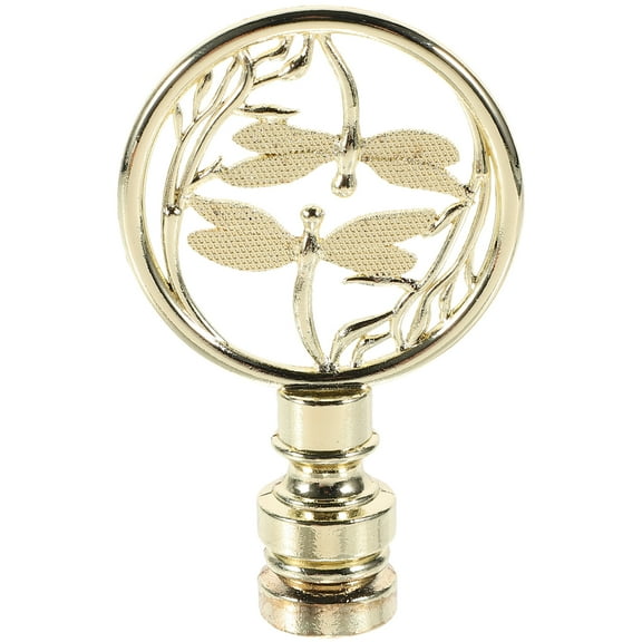 HOKARUA Lamp Finial Cap Decoration Metal Lamp Finial Cap Knob Decorative Dragonfly Lamp Cap Decor