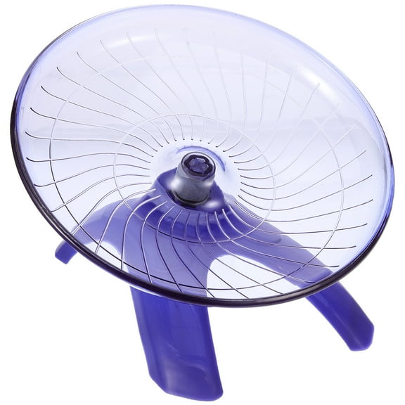 CRAFTHROU Pet Exercise Wheel Hamster Running Wheel Plastic Hamsters 1Set 7.1*7.1*4.7in