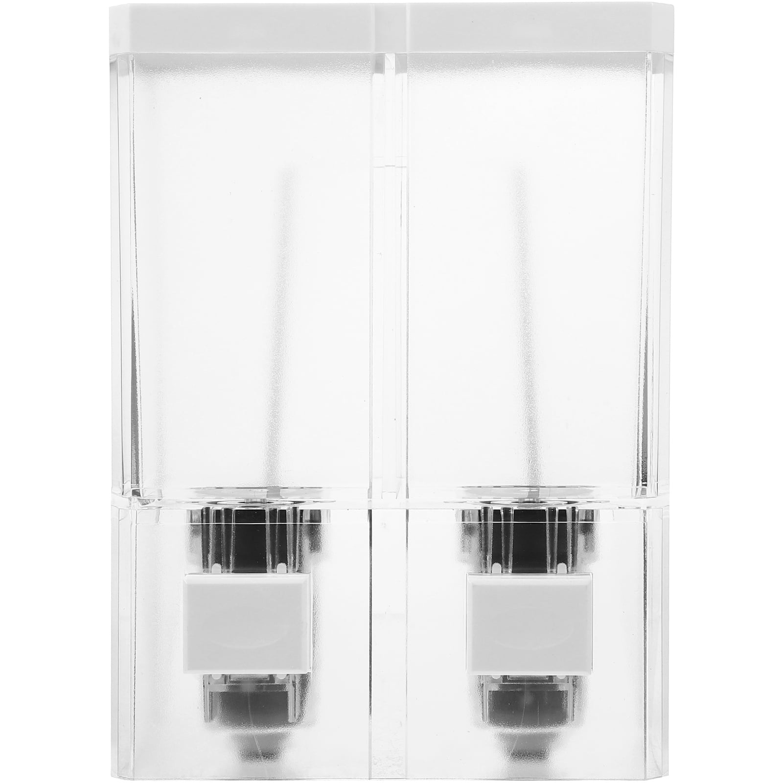 HOKARUA Shower Shampoo Dispenser Soap Dispenser 2 Chamber Shower Pump