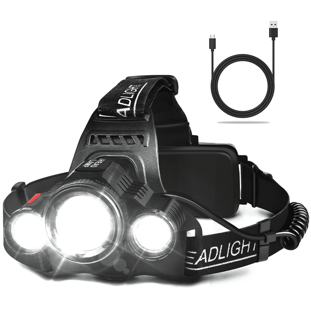 HOKOILN Headlamp Rechargeable Head Lamp to Wear High Lumen Headlamp
