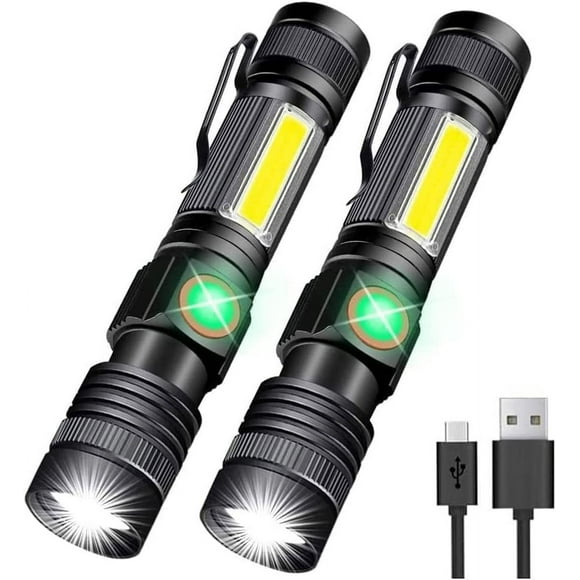 HOKOILN High Lumen LED Flashlight 1200 Lumens, 2 Pack