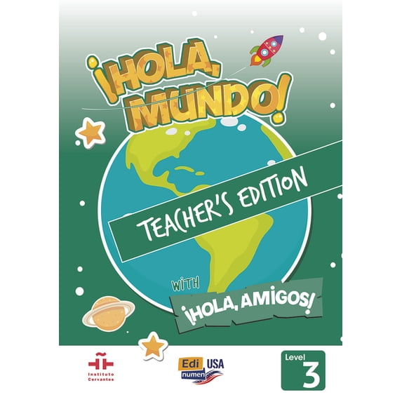 HOLA MUNDO 3 - Teacher Print Edition plus 5 years Online Premium access (all digital included) + Hola amigos 5 years (Paperback)