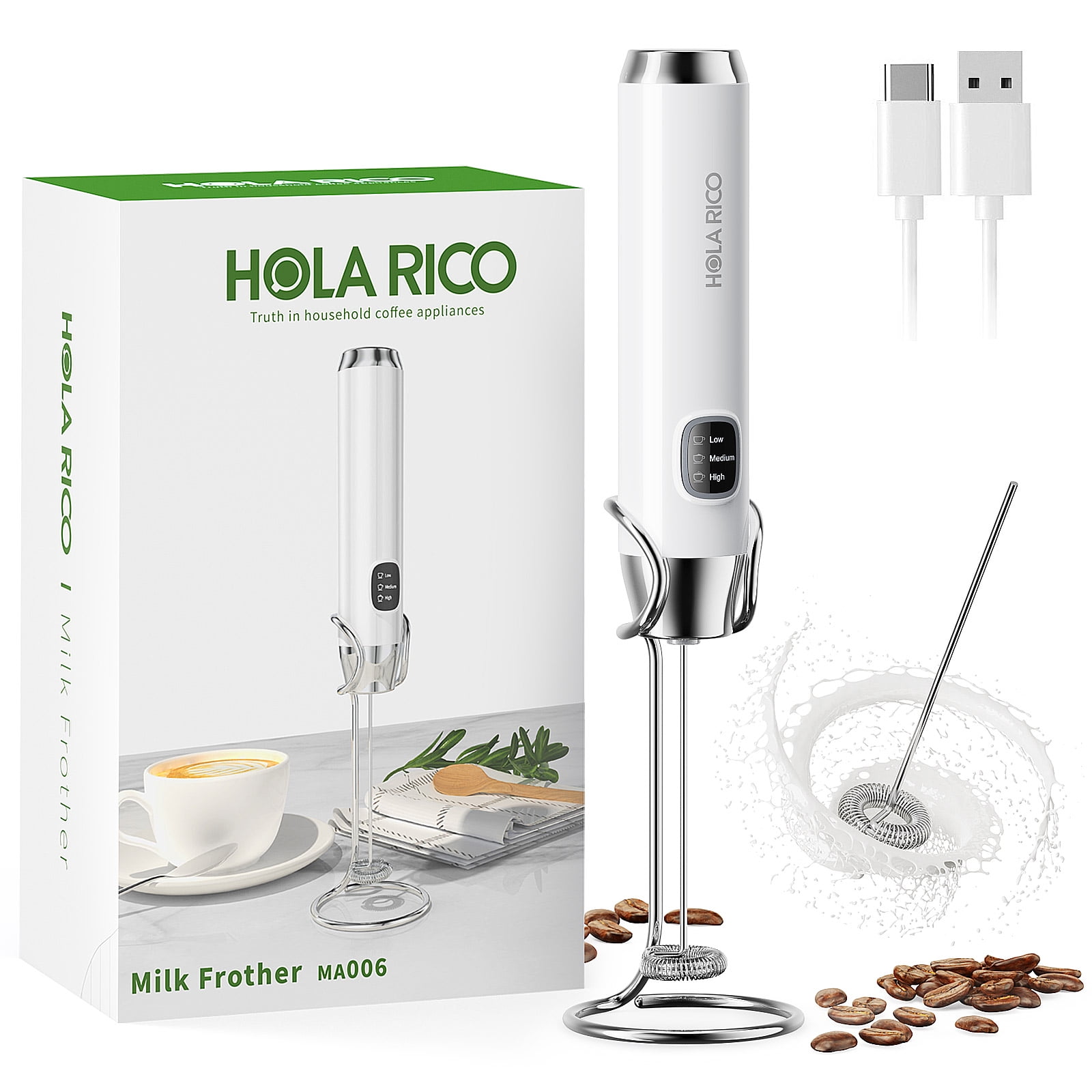 Handheld Electric Coffee Frother, 1.5 oz - Smith's Food and Drug