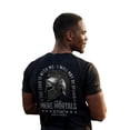 thumbnail image 1 of HOLD FAST Mens Short Sleeve Casual T-Shirt, Mere Mortals, Black, SM, 1 of 4