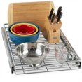 thumbnail image 1 of HOLDN' STORAGE Pull Out Cabinet Organizer with Steel Metal Chrome Finish 14”W x 21”D, 1 of 8