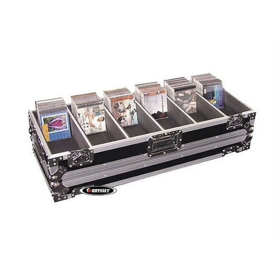 Odyssey Cases FZCD480 New Flight Zone Heavy Duty 480 Viewpack Cd Carrying Case