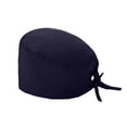 thumbnail image 1 of HOLEI Nurse Hat with Sweatband Solid Work Cap And Hat Mens for Womens Fashion Scrub Caps Hats for Women Navy, 1 of 1