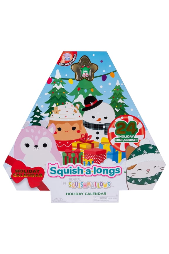 Holiday Countdown Calendar - 24 Mini Squish & Accessories