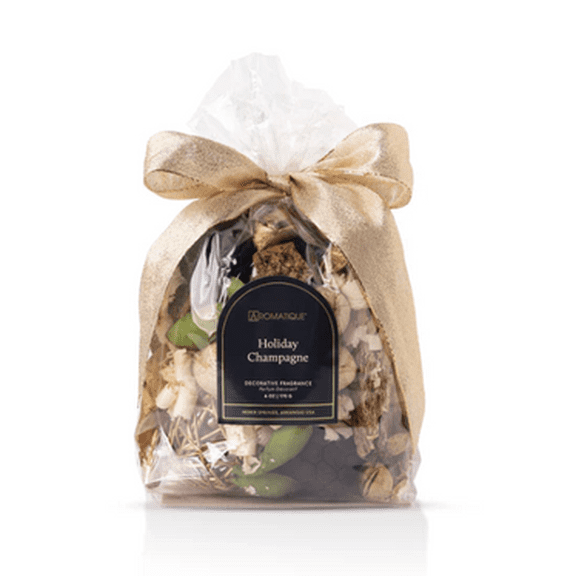 HOLIDAY CHAMPAGNE Aromatique Potpourri Decorative Fragrance Standard Bag 6 Ounce