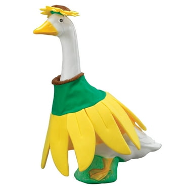 HOLIDAY PEAK Sunflower Goose Outfit Outdoor Decor