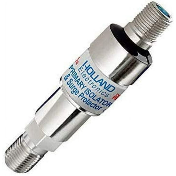 HOLLAND ELECTRONIC CPI-WHP COAXIAL GROUND LOOP ISOLATOR W/ 6KV SURGE PROTECTION FOR OTA & CABLE TV APPLICATIONS 5-1000MHZ