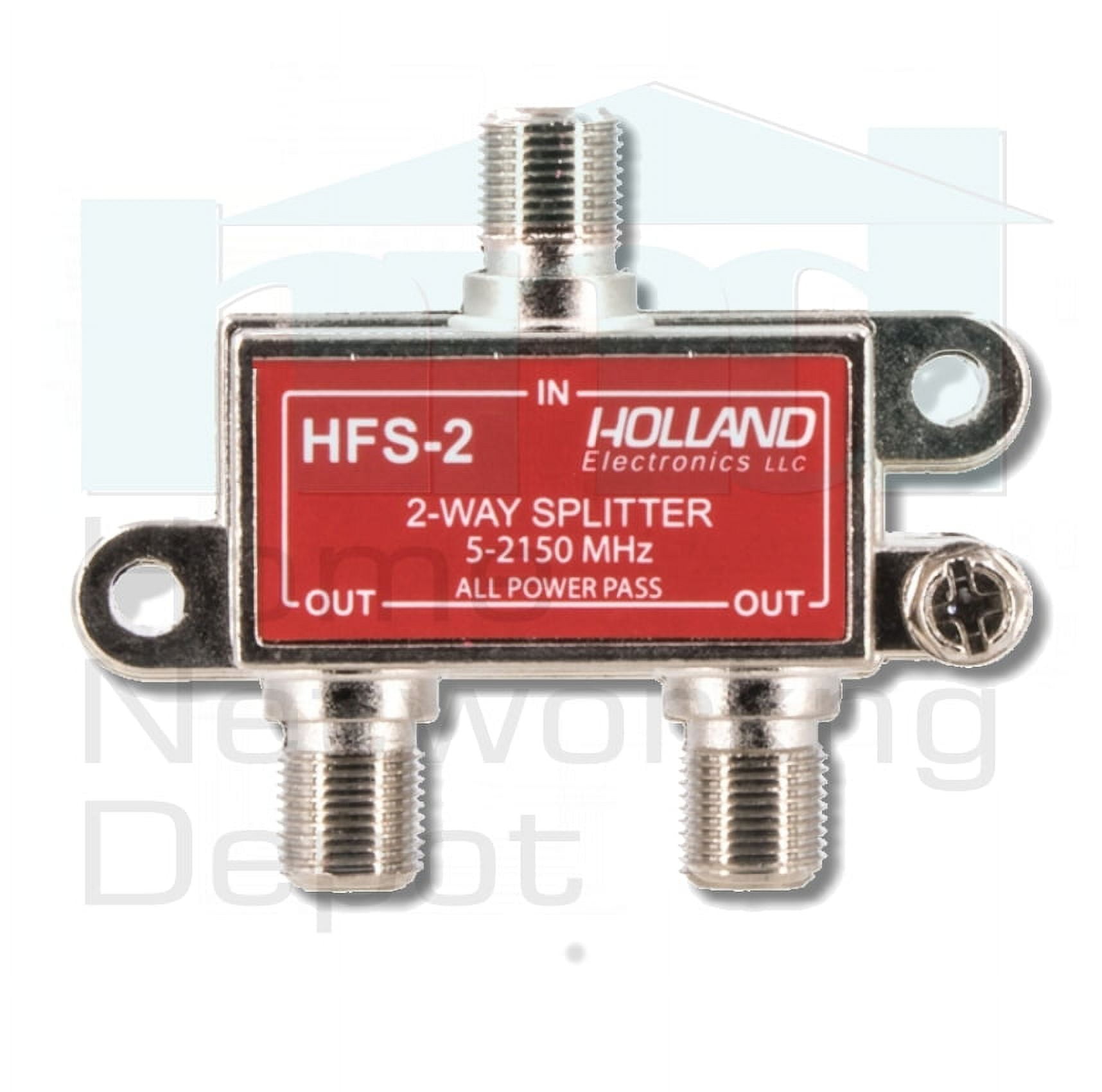 HOLLAND ELECTRONICS HFS2D, 2 Output Ports Ultra Wide Band Splitter 5