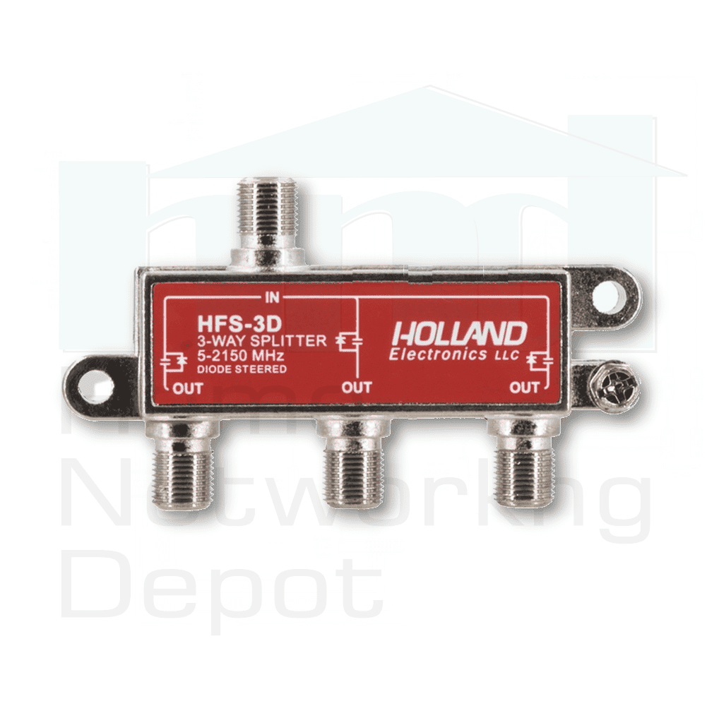 Holland Electronics HFS3D 3 Output Ports Ultra Wide Band Cable