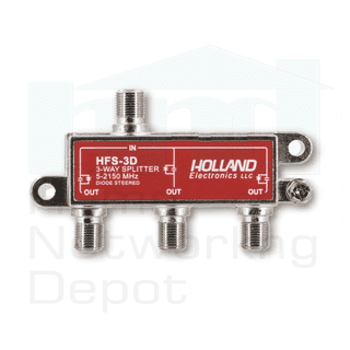 Amazon.com: Holland Electronics HFS4 4 Way Coax Splitter 1