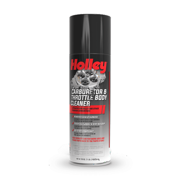 HOLLEY 120-HLYCC-18 Carburetor & Throttle Body Cleaner Spray, 18oz Can