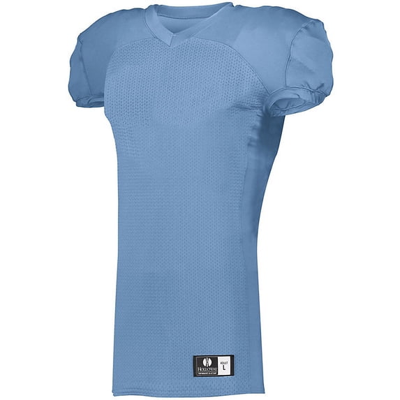 HOLLOWAY YOUTH IRON NERVE FOOTBALL JERSEY, UNIVERSITY BLUE, L