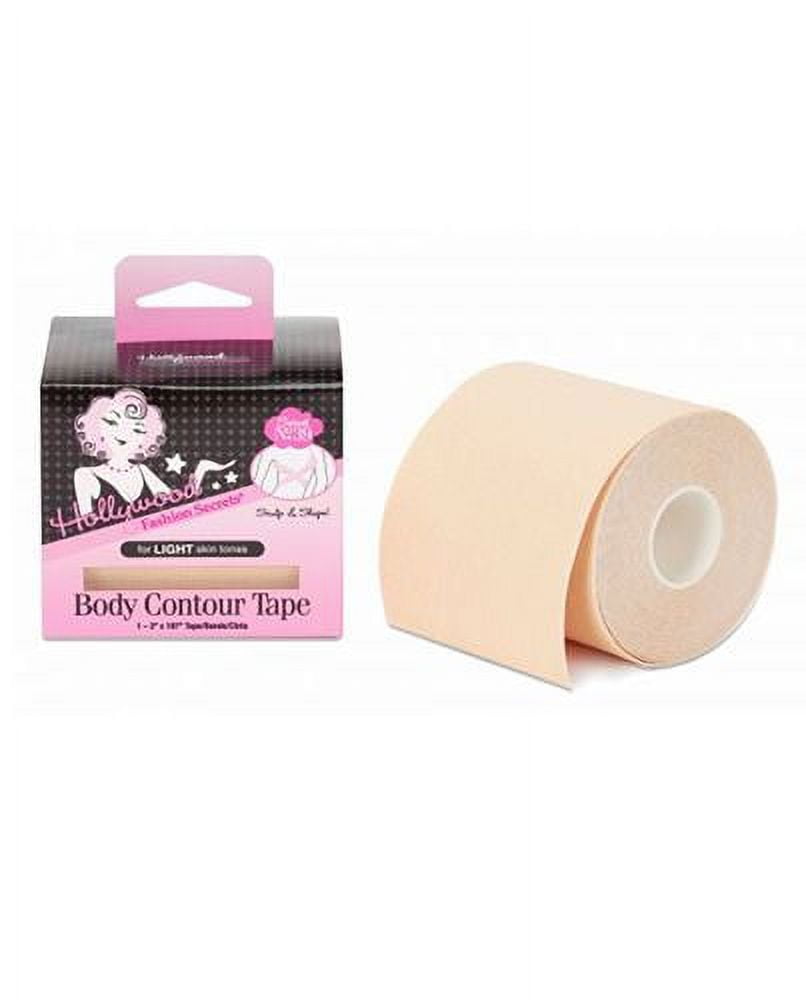 HOLLOYWOOD FASHION SECRETS BODY CONTOUR TAPE, LIGHT