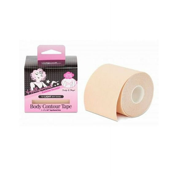 HOLLOYWOOD FASHION SECRETS BODY CONTOUR TAPE, LIGHT