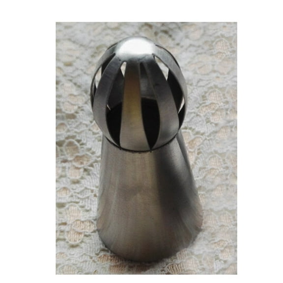 HOLLY Russian Stainless Steel Flower Icing Piping Nozzles Tips Pastry Cake Baking Tool DIY Large pore