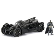 DC Comics Batman 2015 Arkham Knight Batmobile & Batman Metals سيارة لعبة قابلة للتحصيل مع الشكل
