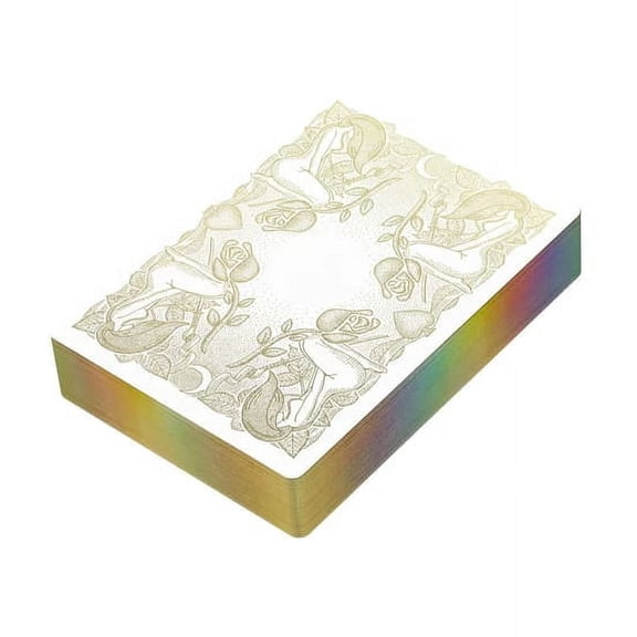 HOLO GOLD GILDED Innocence Edition Playing Cards by Daniel Schneider
