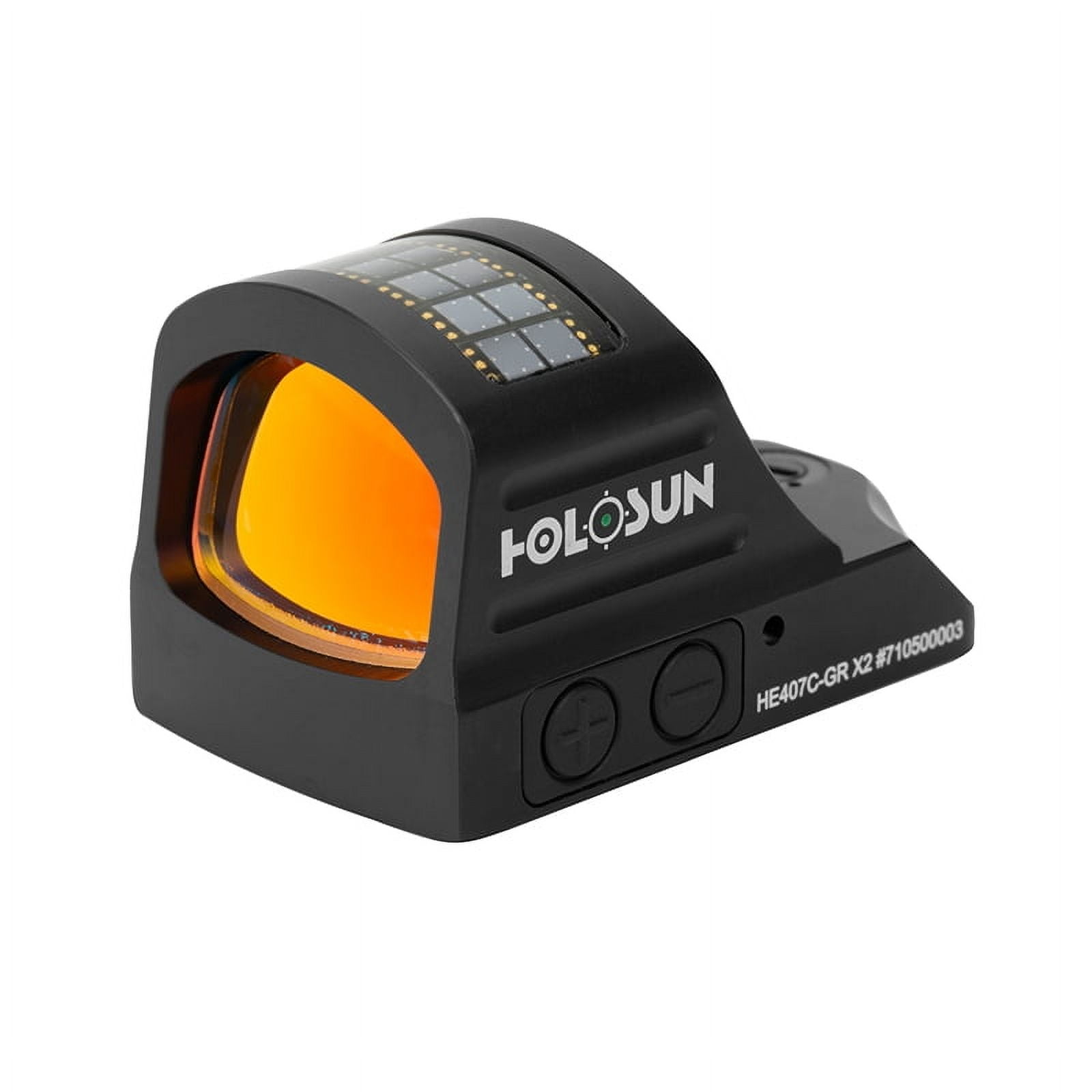HOLOSUN HE407C-GR X2 2 MOA Green Dot Reflex Sight (HE407C-GR-X2)