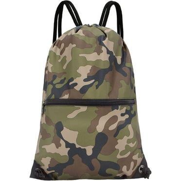 HOLYLUCK Drawstring Backpack - Lightweight Gym Sack For Sports, Travel & Hiking
