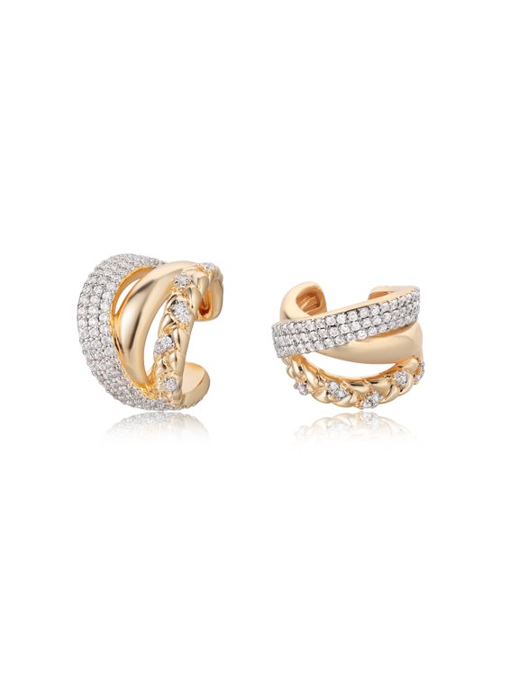 Women Ear Cuff Gold Non Pierced Ear Jewelry Gift